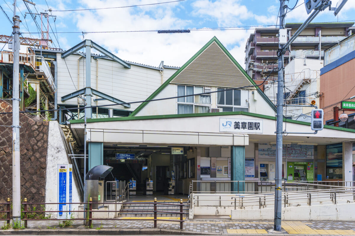 美章園駅について