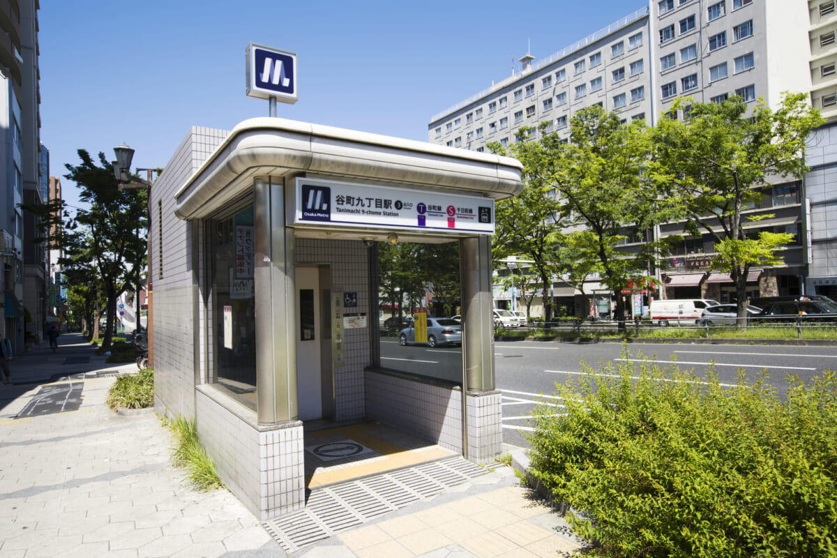 谷町九丁目駅について